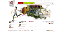 Desktop Screenshot of citycentremalls.in